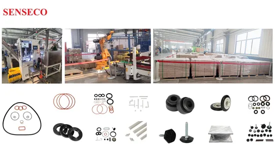 Customized OEM Eco Friendly Extruded Molded High Damping Gasket Silicone Rubber Seal Products for Automotive / Household Appliances / Kitchenware